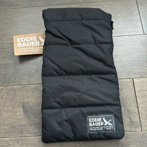 EDDIE BAUER Black CirrusLite Travel Pouch, Crossbody Hydration Hike Gear Wallet